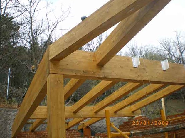 Estructura de madera Cercedilla Estructura de madera Cercedilla