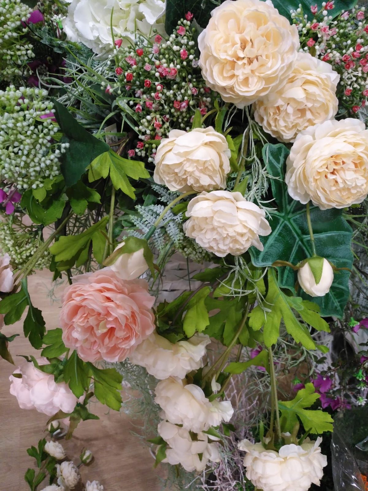 Decoración flores artificiales Decoración flores artificiales