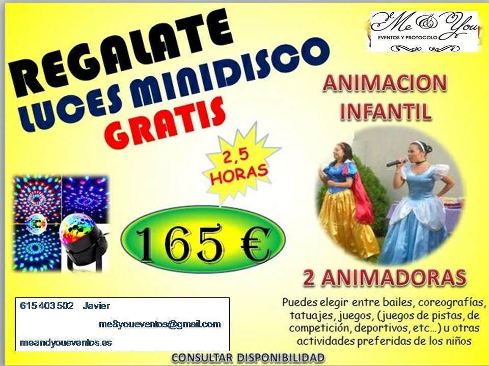 Animación: Servicios de Me & You Eventos y Protocolo Animación: Servicios de Me & You Eventos y Protocolo