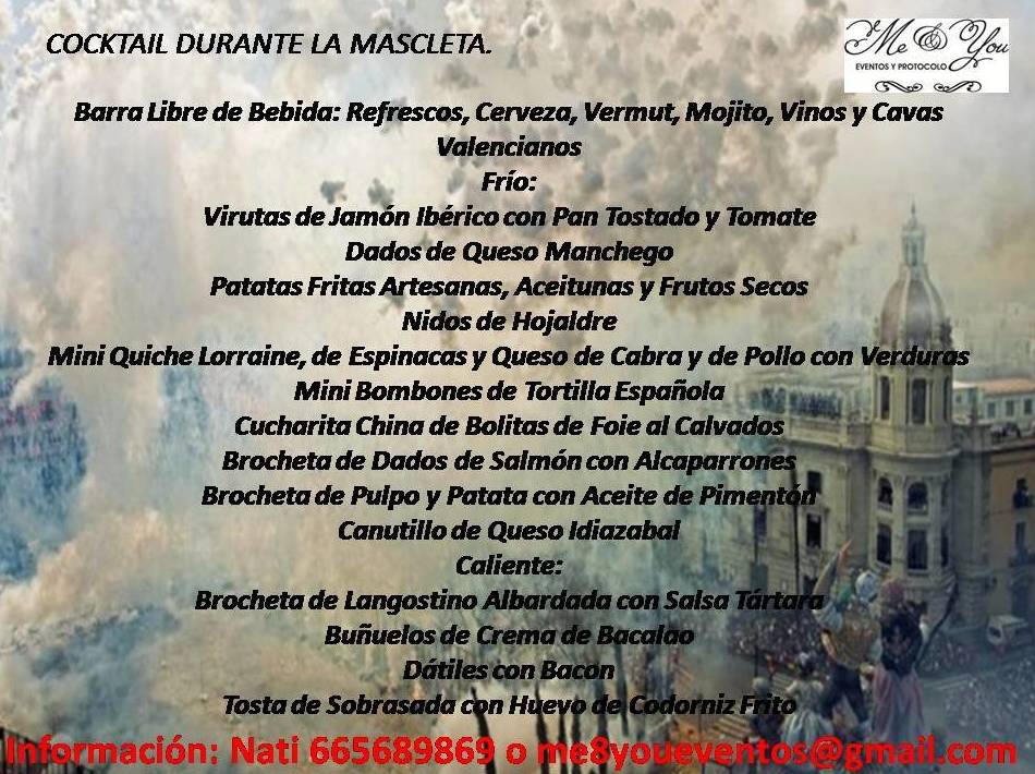 Ofertas Fallas 2018: Servicios de Me & You Eventos y Protocolo Ofertas Fallas 2018: Servicios de Me & You Eventos y Protocolo