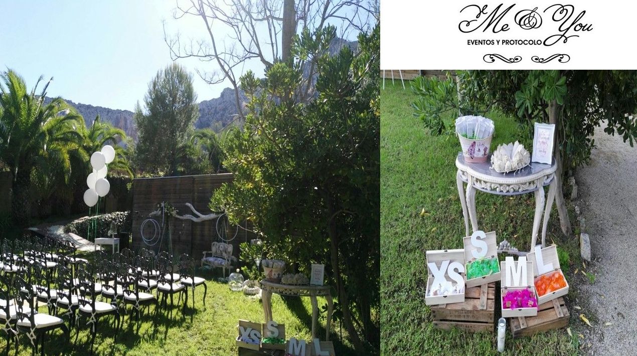 Bodas en la playa: Servicios de Me & You Eventos y Protocolo Bodas en la playa: Servicios de Me & You Eventos y Protocolo