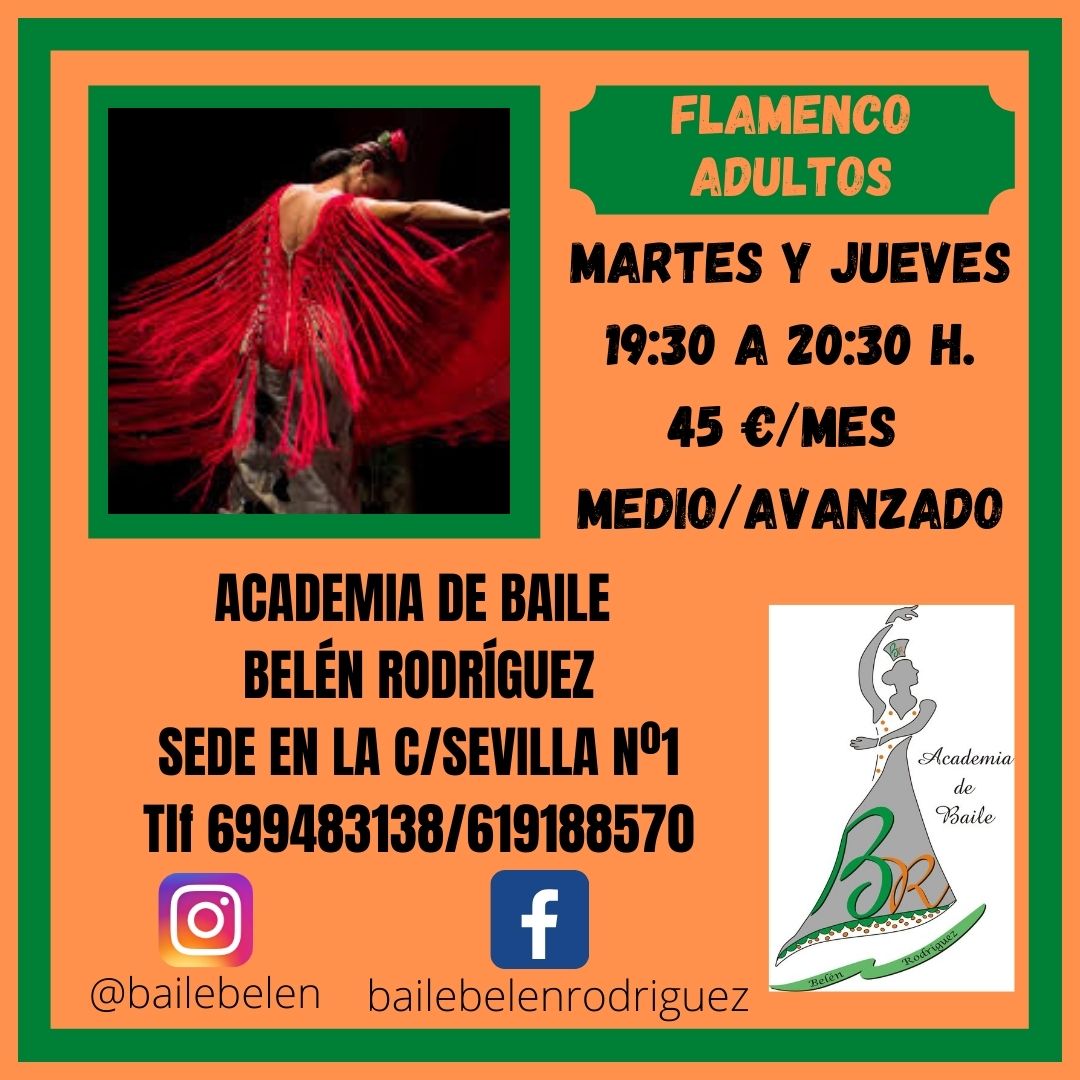 Flamenco: Clases de Baile de Academia de Baile Belén Rodríguez Flamenco: Clases de Baile de Academia de Baile Belén Rodríguez