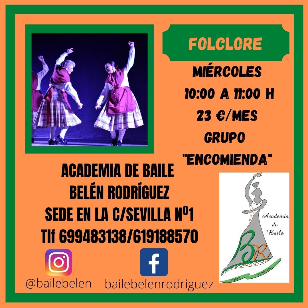 Folclore: Clases de Baile de Academia de Baile Belén Rodríguez Folclore: Clases de Baile de Academia de Baile Belén Rodríguez