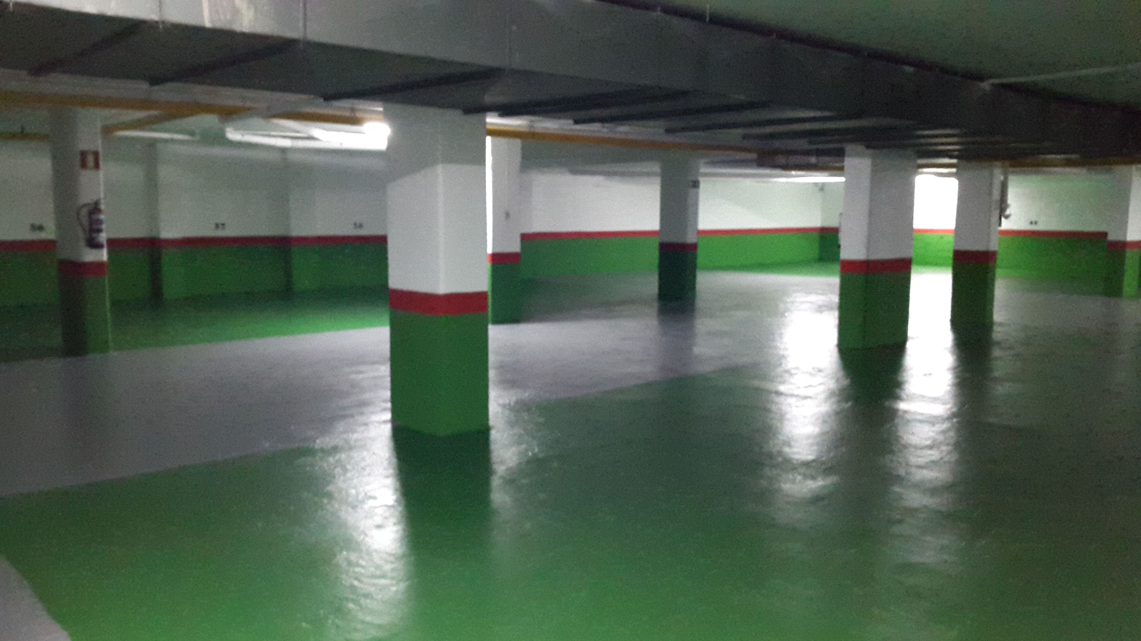 Resina epoxi parking Resina epoxi parking