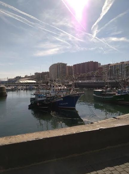 Restaurante en el puerto de Santurtzi