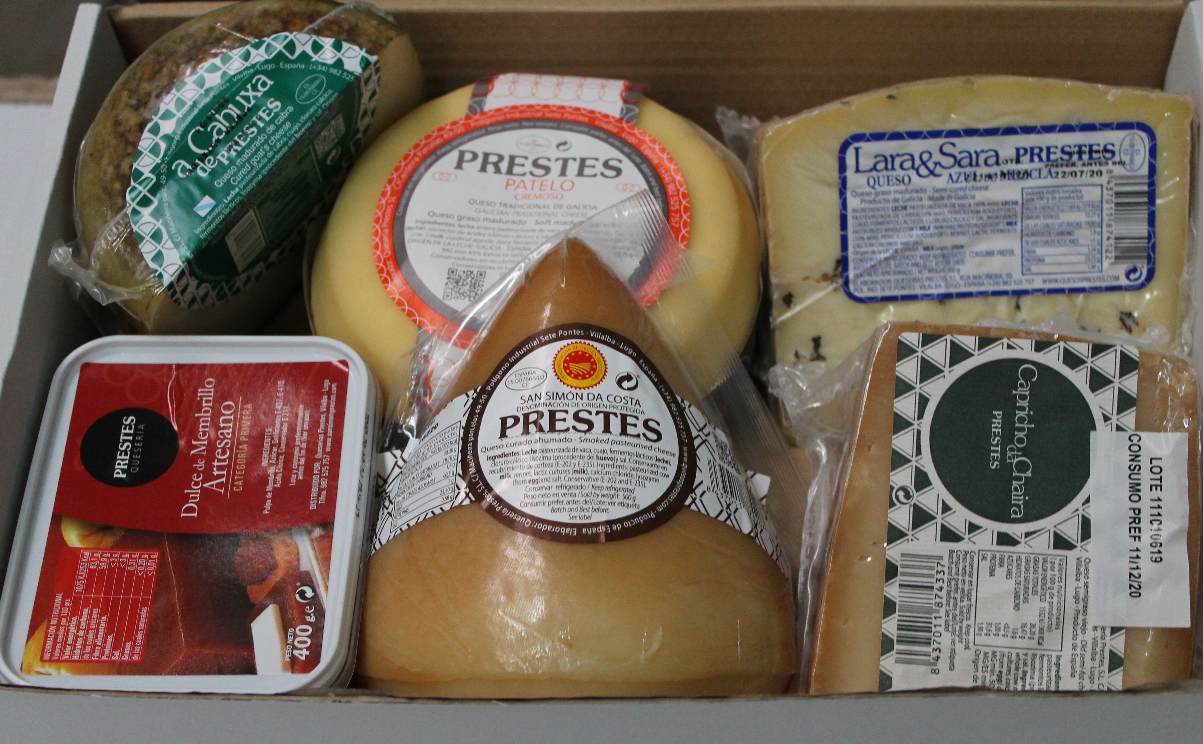 LOTE QUESOS Nº 3: Productos de Manxares da Chaira, S.L. LOTE QUESOS Nº 3: Productos de Manxares da Chaira, S.L.