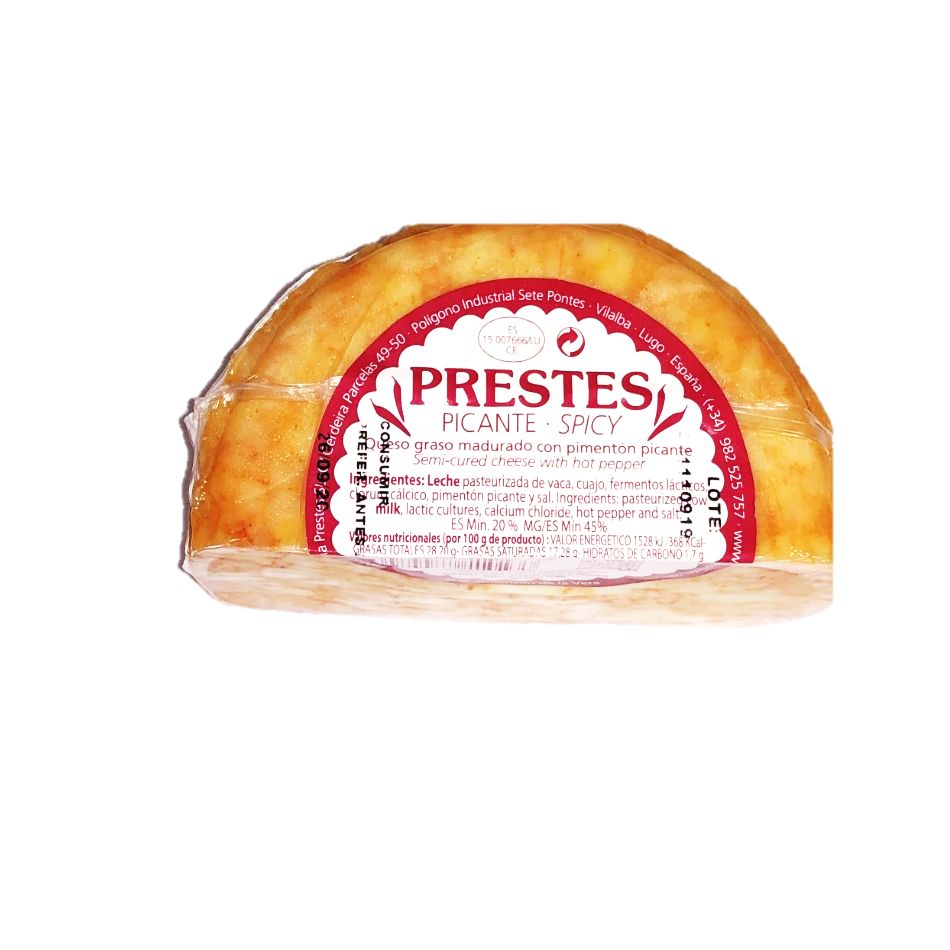 Picante Queso con pimentón de La Vera: Productos de Manxares da Chaira, S.L. Picante Queso con pimentón de La Vera: Productos de Manxares da Chaira, S.L.