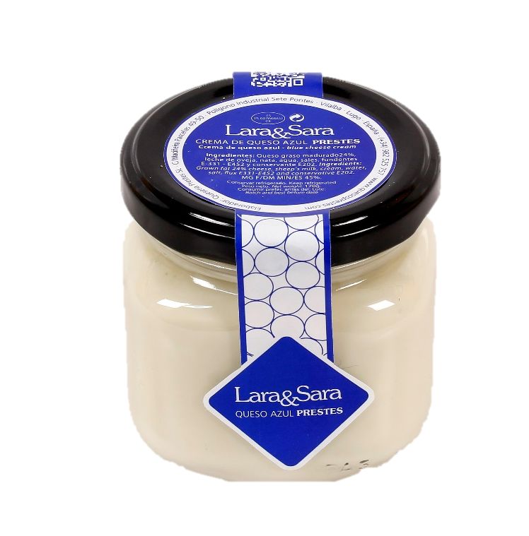 Lara&Sara Queso fundido graso con queso azul para untar: Productos de Manxares da Chaira, S.L. Lara&Sara Queso fundido graso con queso azul para untar: Productos de Manxares da Chaira, S.L.