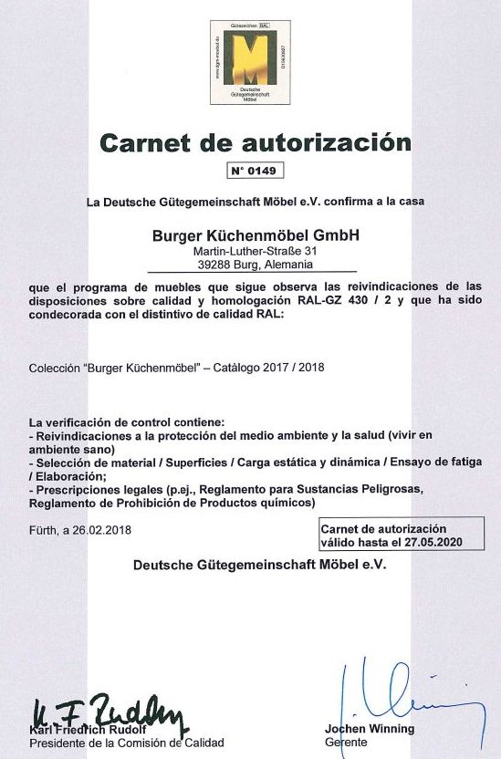 Carnet Autorización Burger Carnet Autorización Burger