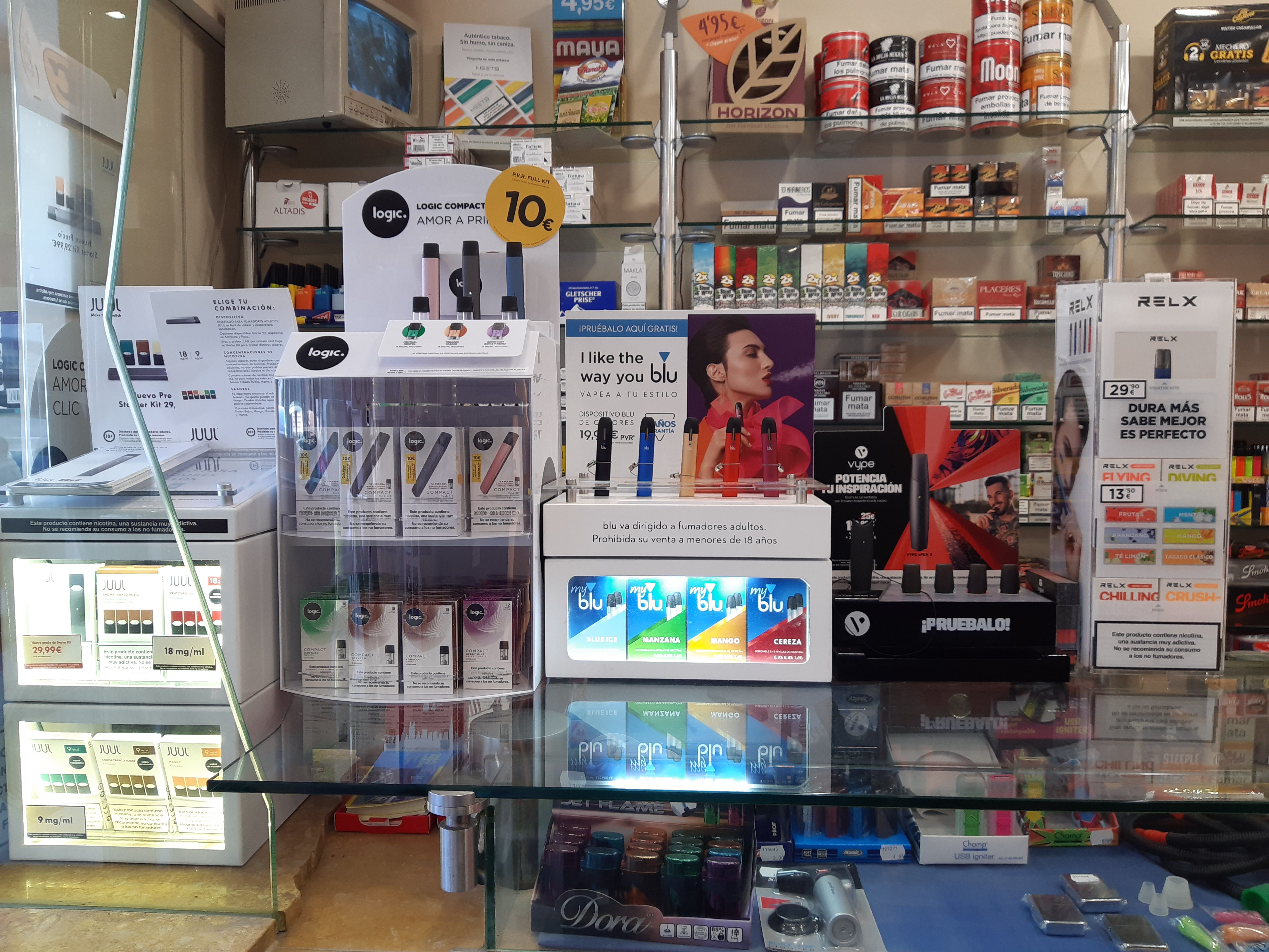 Vapeadores: Servicios de EL ESTANCO EXP. 183 Vapeadores: Servicios de EL ESTANCO EXP. 183