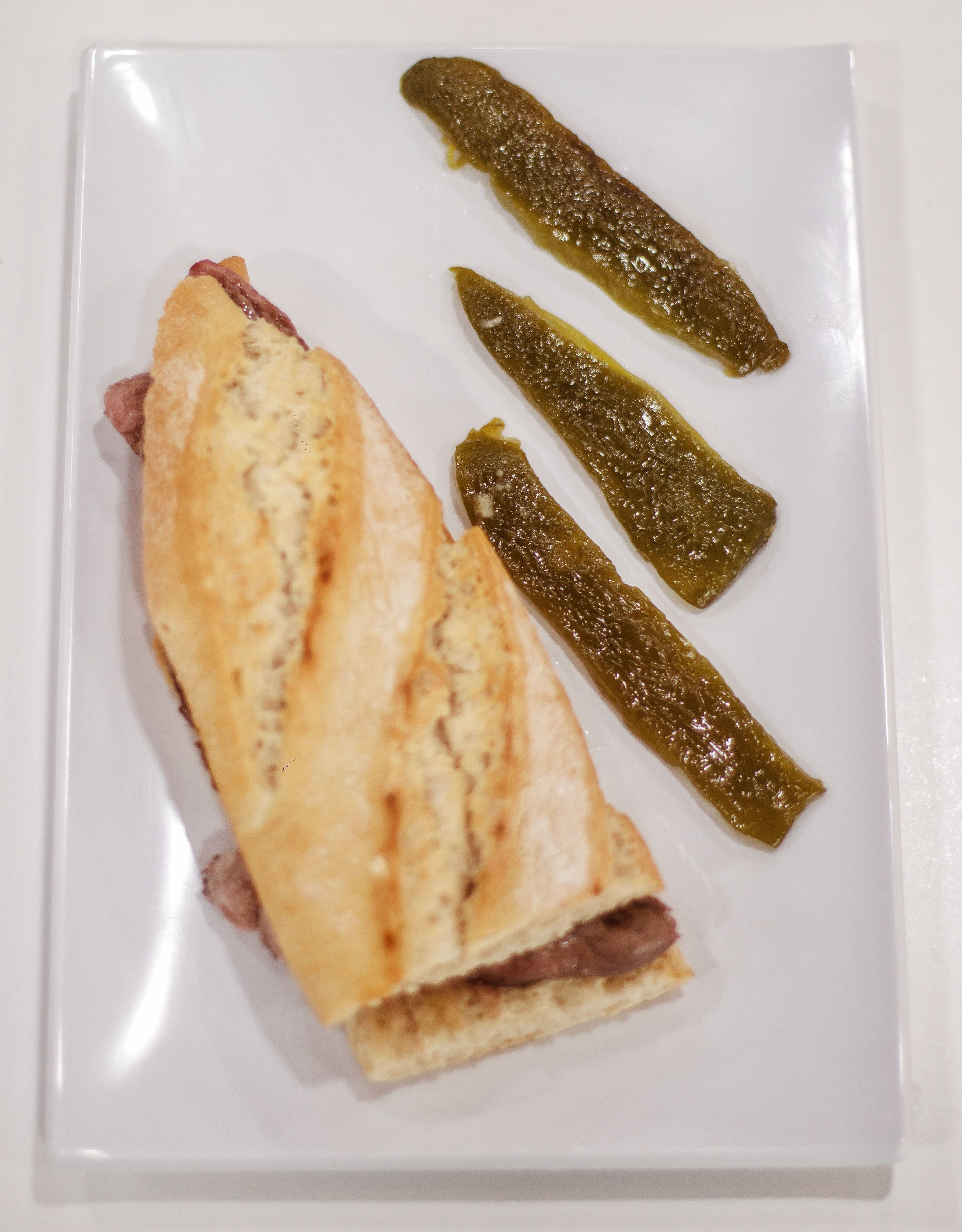 Bocadillo pepito: de Cafetería la Bernarda Bocadillo pepito: de Cafetería la Bernarda