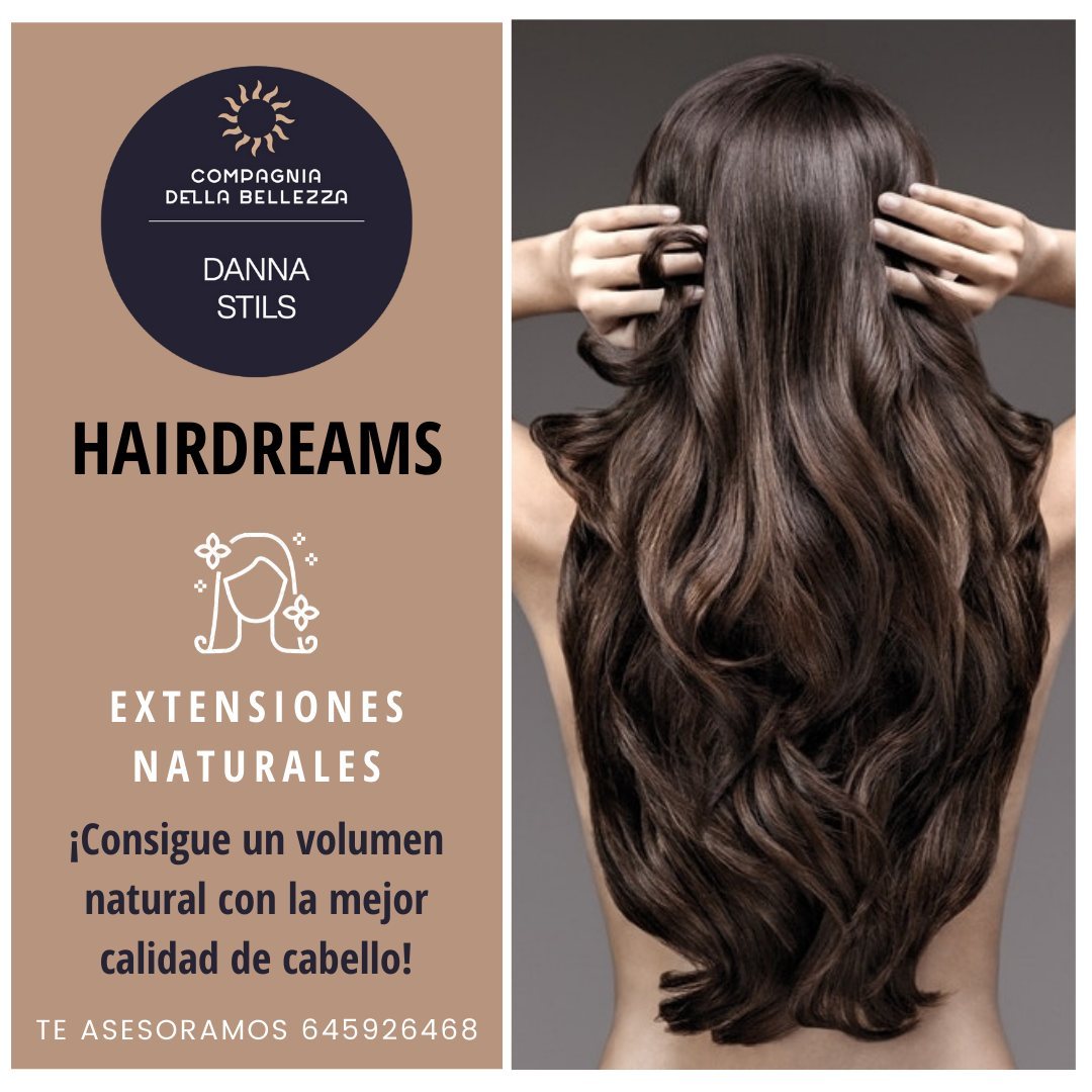 Extensiones naturales Hairdreams: Peluquería y estética de Danna Stils by Compagnia della Bellezza Extensiones naturales Hairdreams: Peluquería y estética de Danna Stils by Compagnia della Bellezza