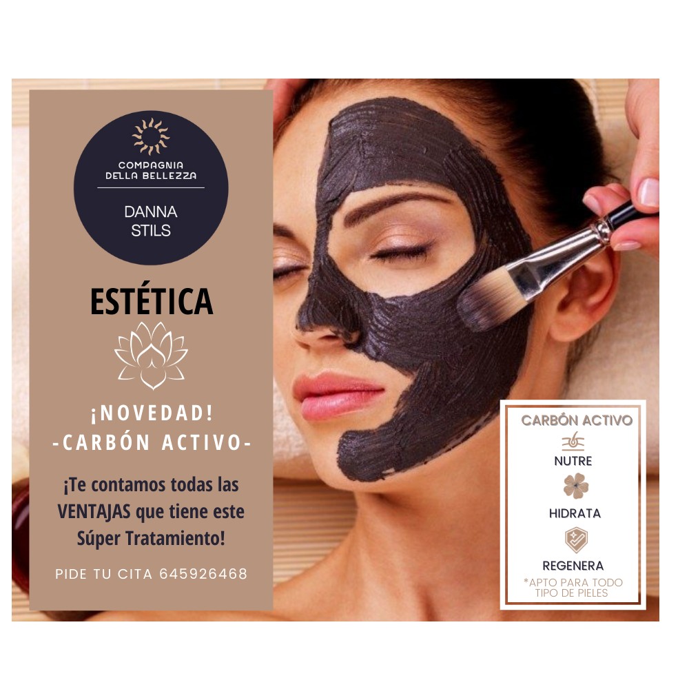¡Novedad! Carbón activo: Peluquería y estética de Danna Stils by Compagnia della Bellezza ¡Novedad! Carbón activo: Peluquería y estética de Danna Stils by Compagnia della Bellezza