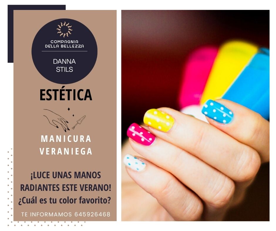 Manicura veraniega: Peluquería y estética de Danna Stils by Compagnia della Bellezza Manicura veraniega: Peluquería y estética de Danna Stils by Compagnia della Bellezza