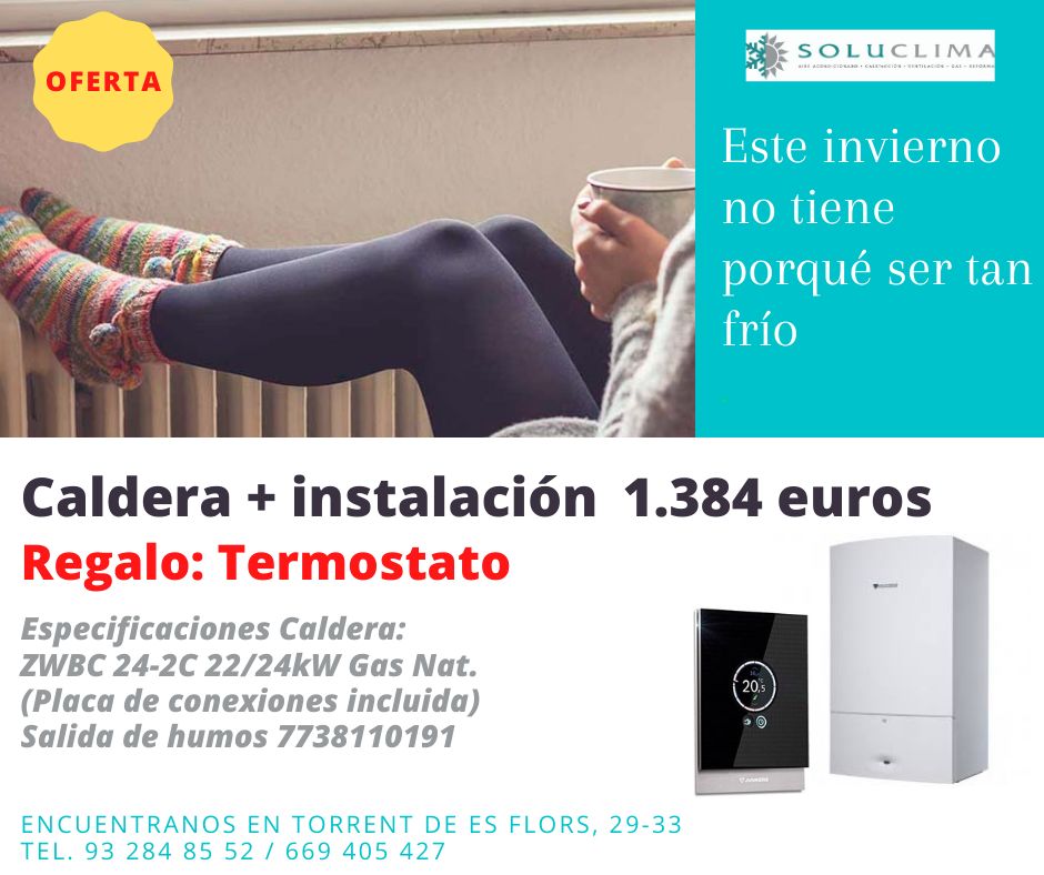 Promociones de calderas: Servicios de Soluclima Promociones de calderas: Servicios de Soluclima