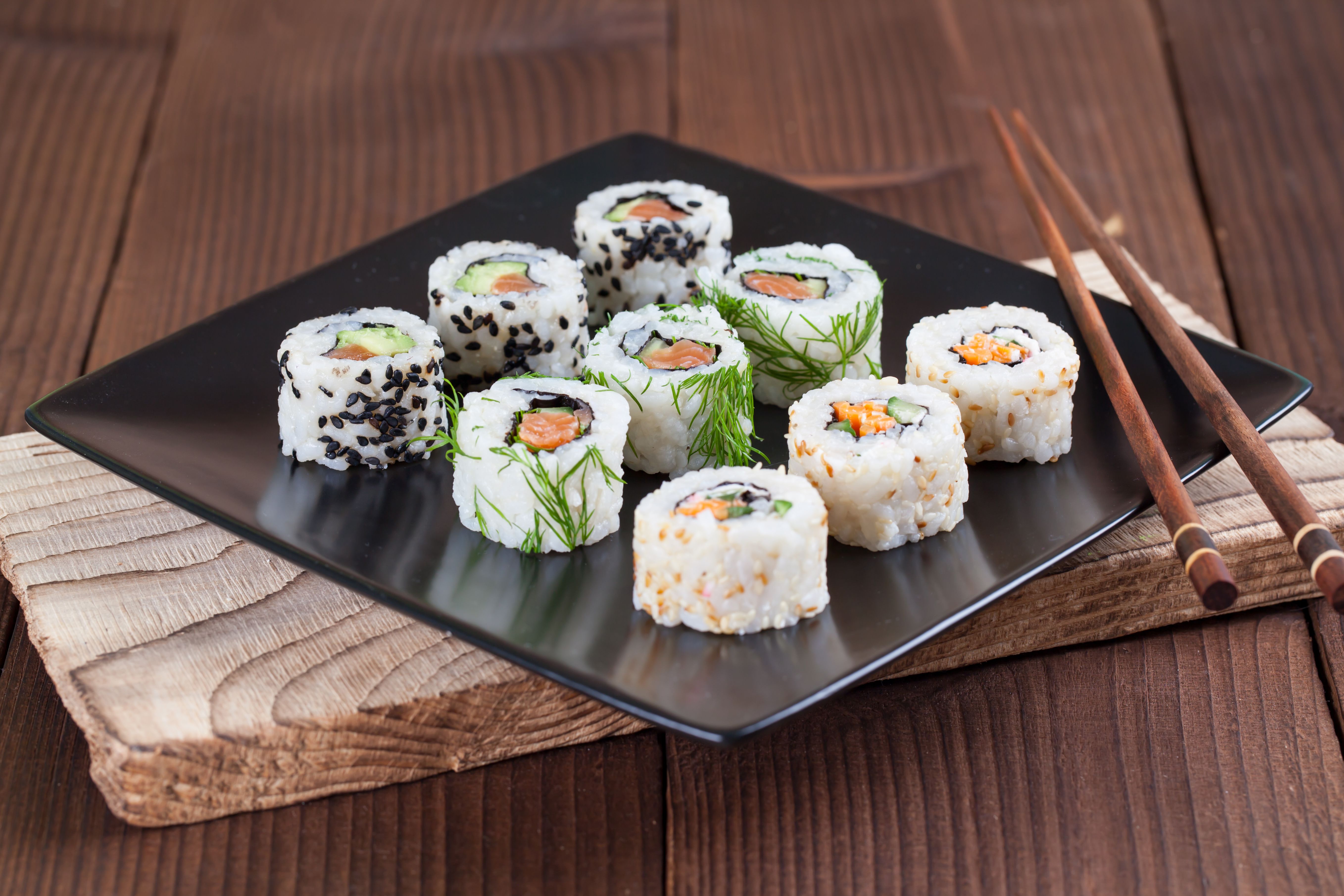 California maki: Carta de Mr. Sushi California maki: Carta de Mr. Sushi