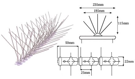 Pinchos Spiketrack L-185 Pinchos Spiketrack L-185