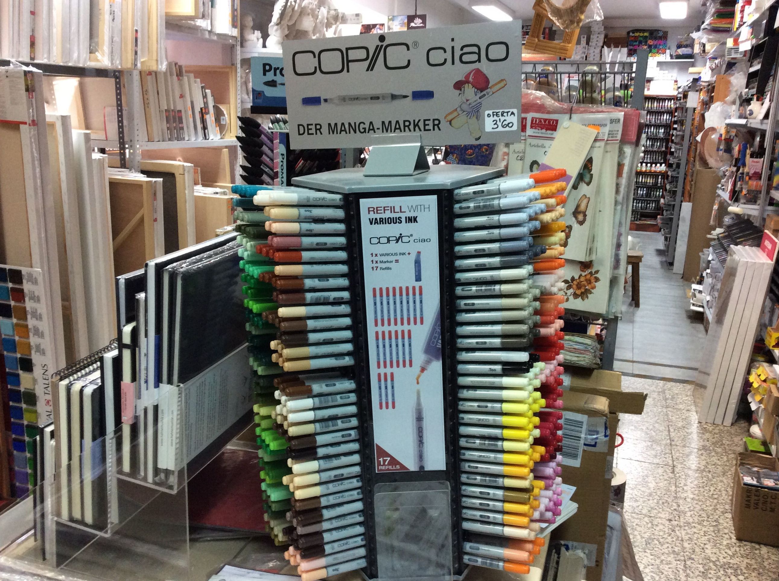 Venta rotulador copic ciao 180 colores Venta rotulador copic ciao 180 colores