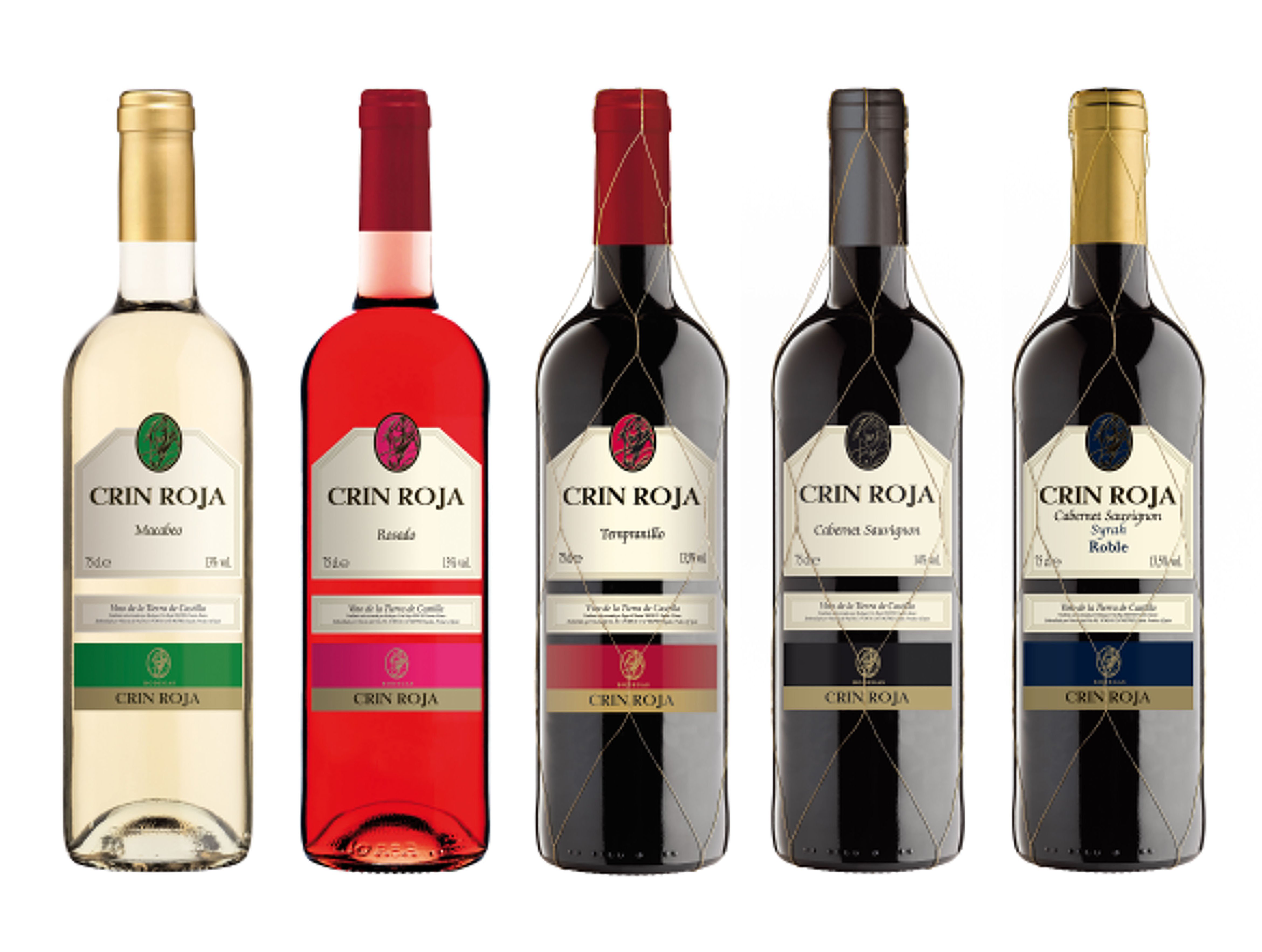 GAMA CRIN ROJA VINO DE LA TIERRA DE CASTILLA GAMA CRIN ROJA VINO DE LA TIERRA DE CASTILLA