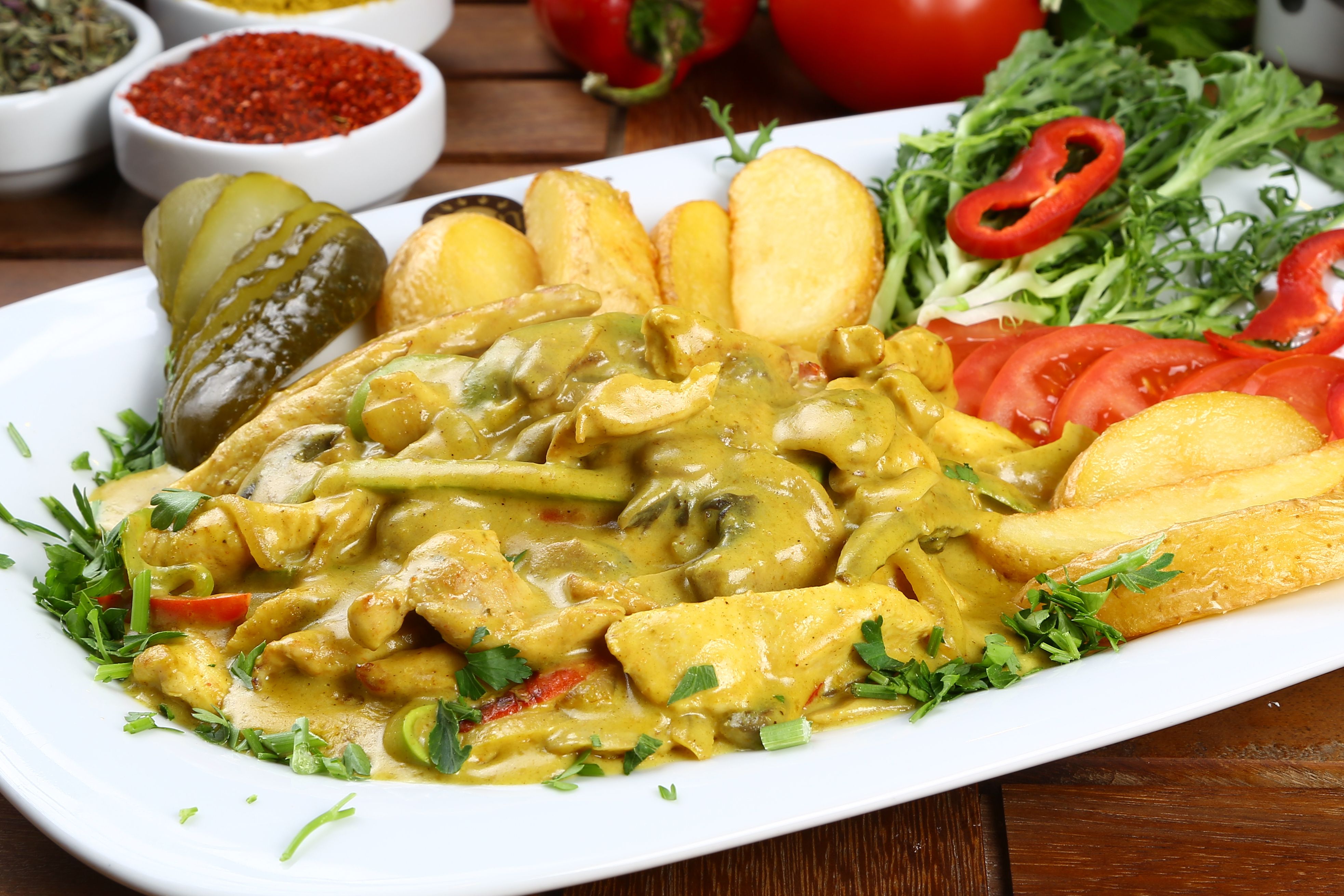Especialidades con curry: Amplia carta de El Cor de la Brasa Especialidades con curry: Amplia carta de El Cor de la Brasa