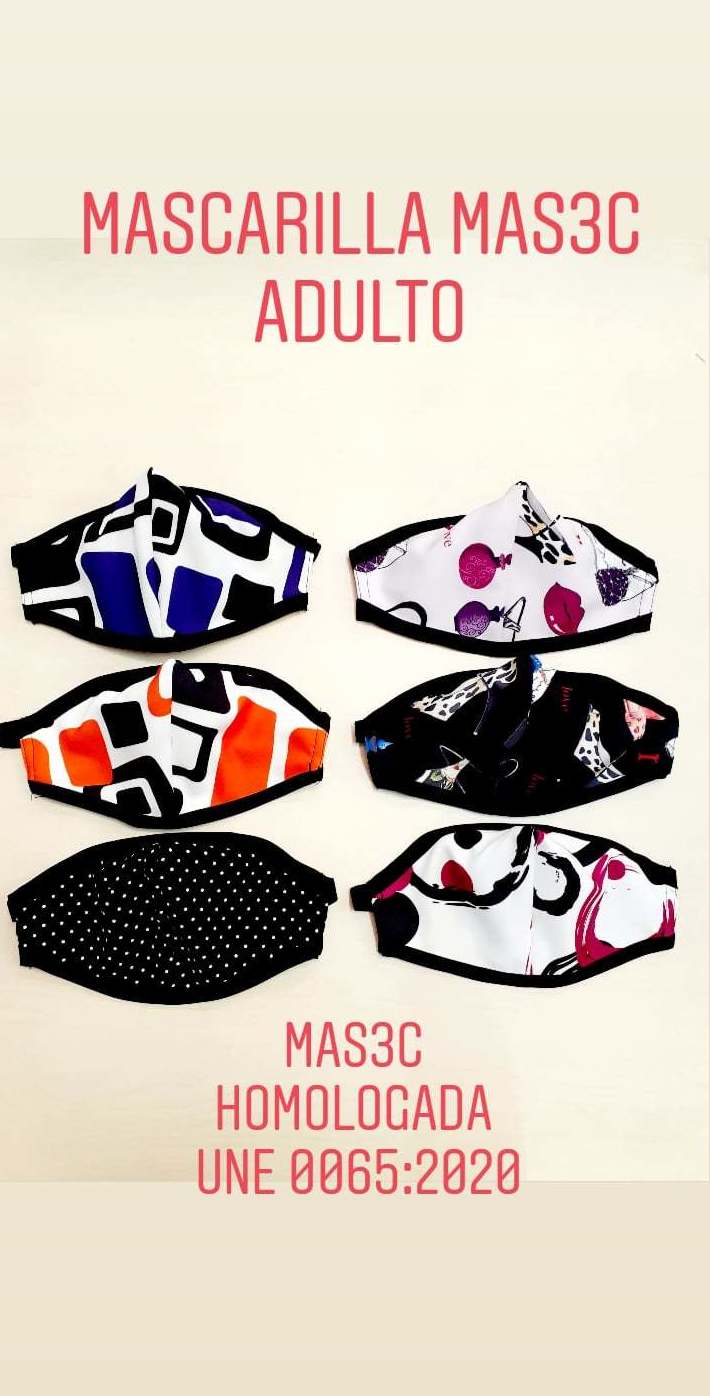 Mascarillas higiénicas reutilizables: Productos de SYC Mascarillas higiénicas reutilizables: Productos de SYC