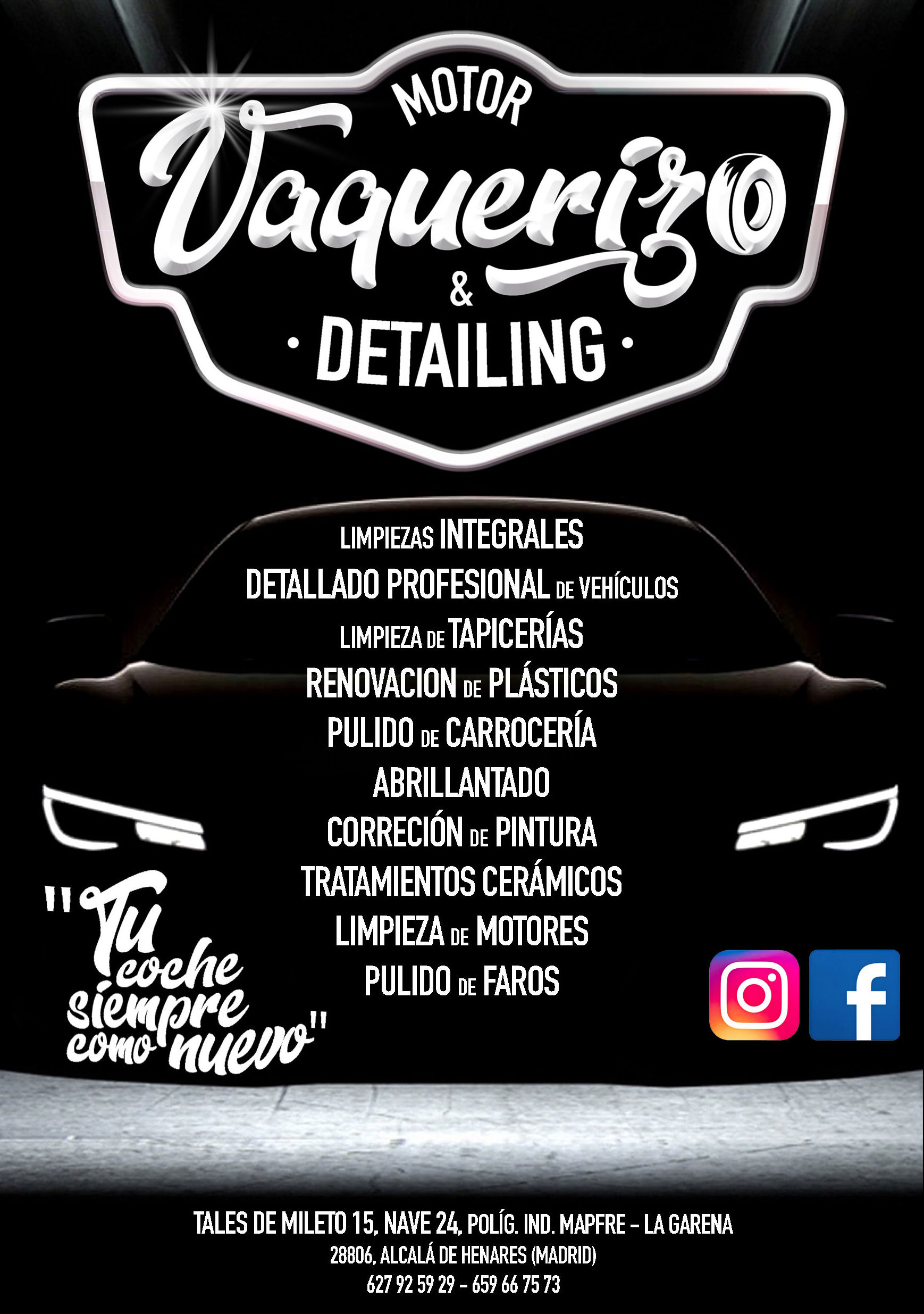 Limpieza integral de vehículos: SERVICIOS LIMPIEZA AUTOMOVIL de Vaquerizo Motor Limpieza integral de vehículos: SERVICIOS LIMPIEZA AUTOMOVIL de Vaquerizo Motor