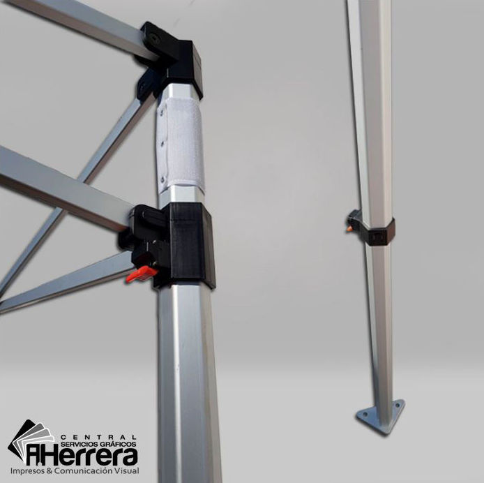 Carpa aluminio detalle Carpa aluminio detalle