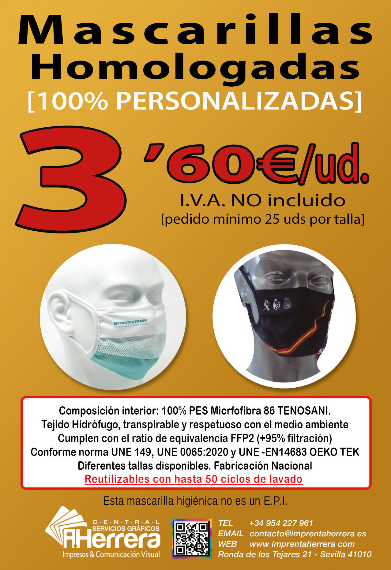 Mascarilla homologadas Personalizadas Mascarilla homologadas Personalizadas