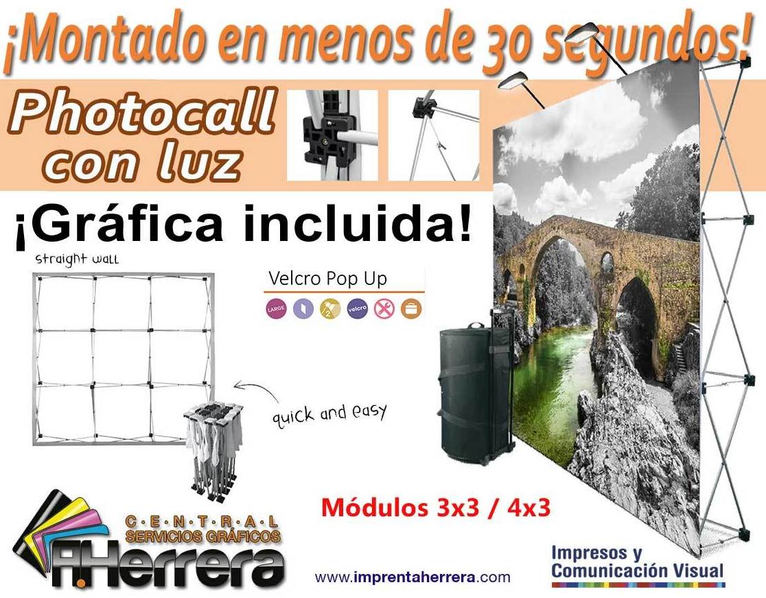 Photocall con Luz Photocall con Luz