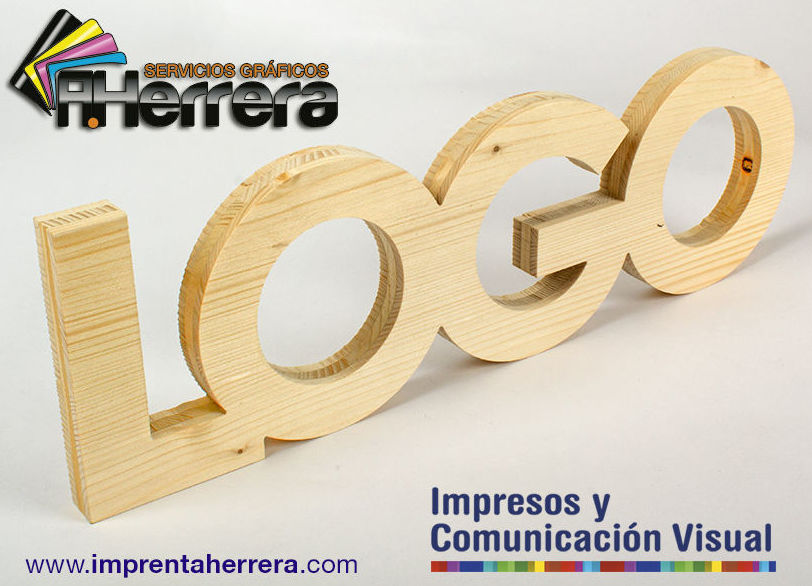 LETRA&LOGO3D Madera LETRA&LOGO3D Madera