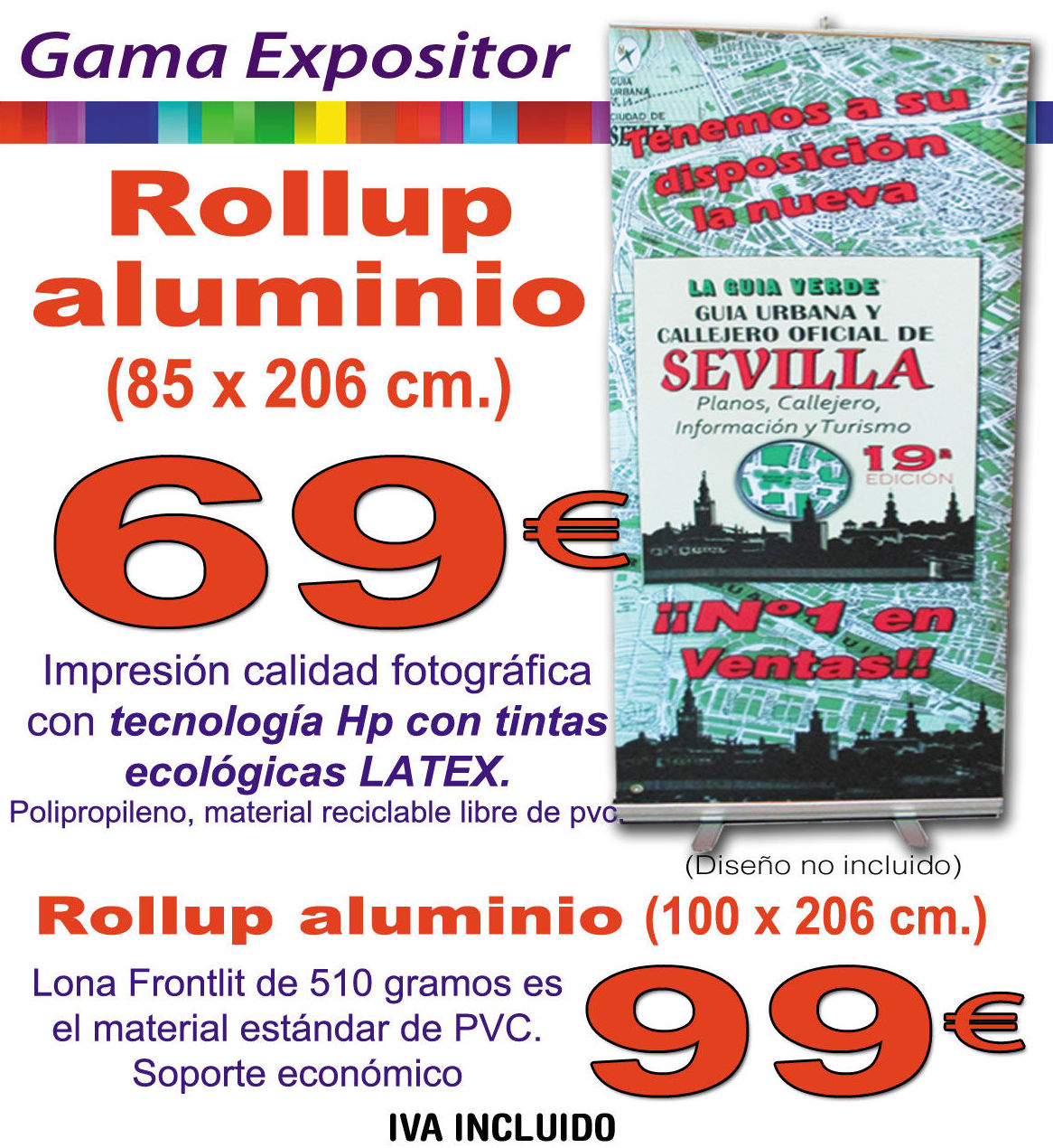 Enrollable Eco 85x206cm. Enrollable Eco 85x206cm.
