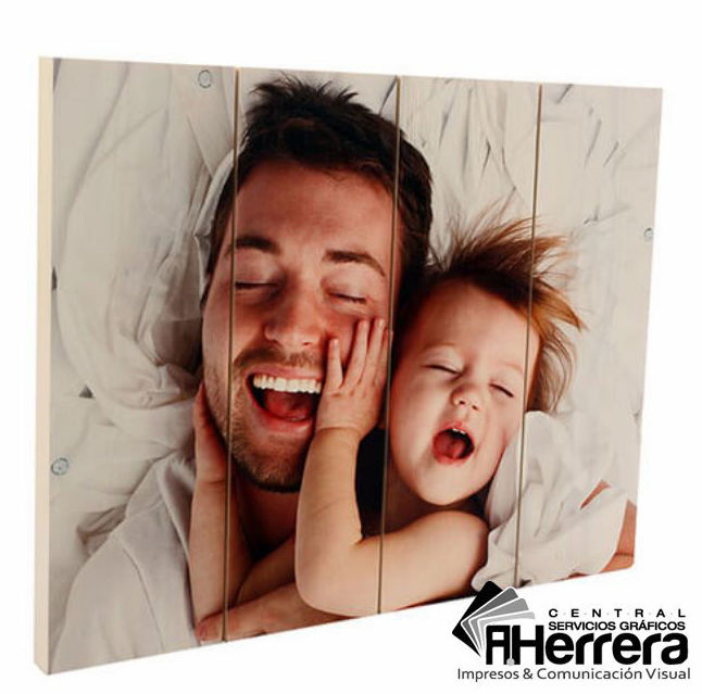 Foto en madera Foto en madera