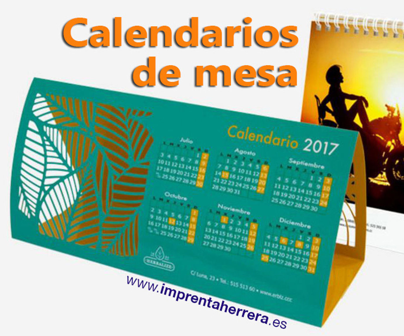 Calendarios de mesa: Catálogo de Servicios Gráficos A.HERRERA Calendarios de mesa: Catálogo de Servicios Gráficos A.HERRERA