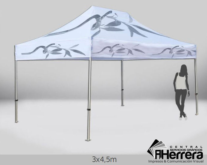 Carpa personalizada grande 3x4,5m Carpa personalizada grande 3x4,5m