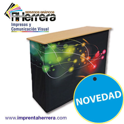 Mostrador Textil Hop-Up. + impresión tela sambatex Mostrador Textil Hop-Up. + impresión tela sambatex