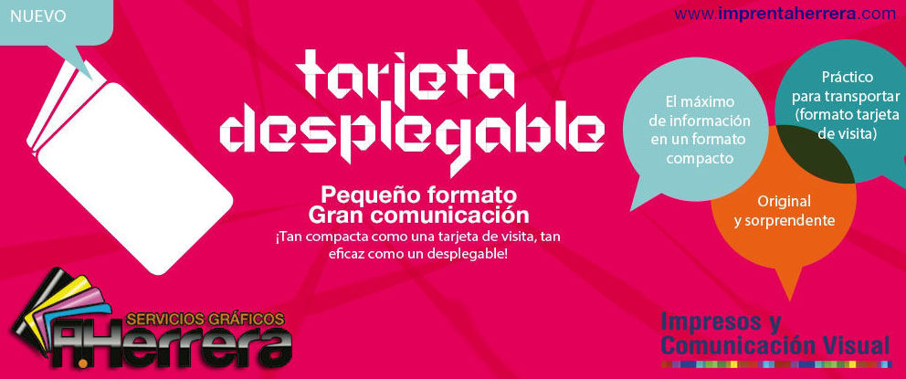 La tarjeta desplegable La tarjeta desplegable