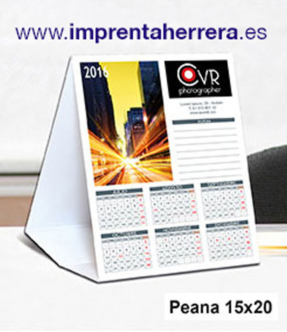 Calendarios de mesa: Catálogo de Servicios Gráficos A.HERRERA Calendarios de mesa: Catálogo de Servicios Gráficos A.HERRERA
