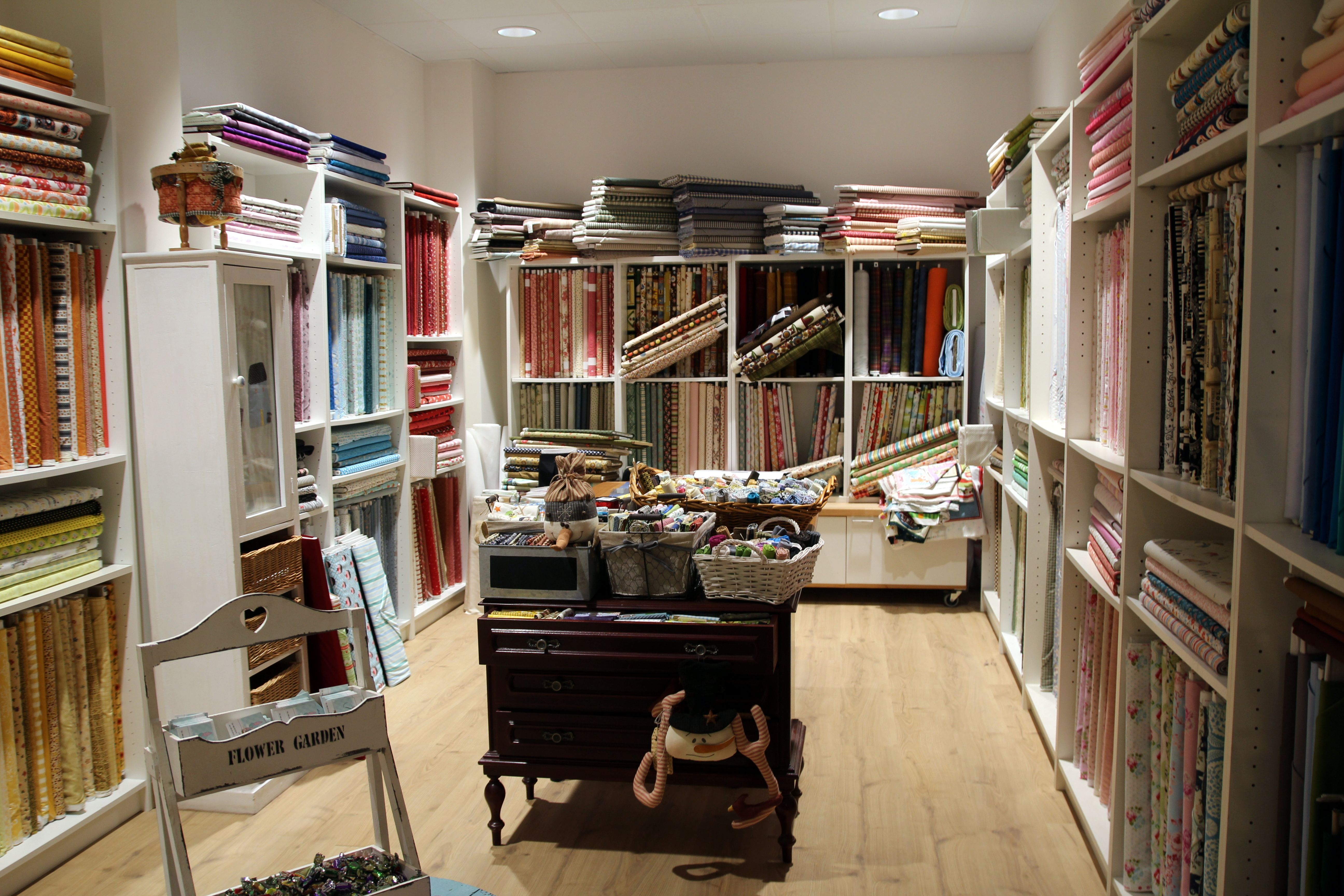 Lateral de la tienda