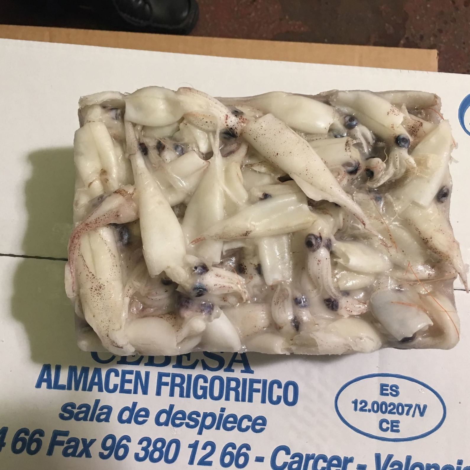 Distribución de pescado y marisco en Vallecas, Madrid