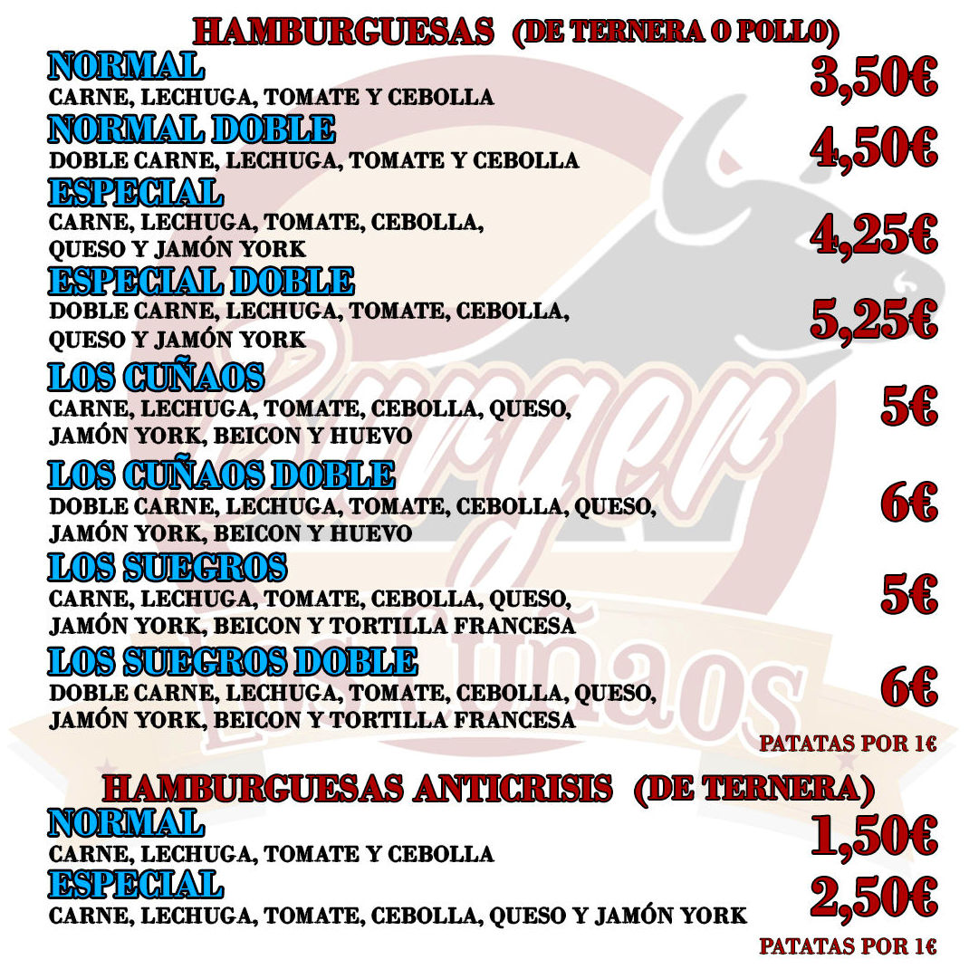 Hamburguesas Hamburguesas