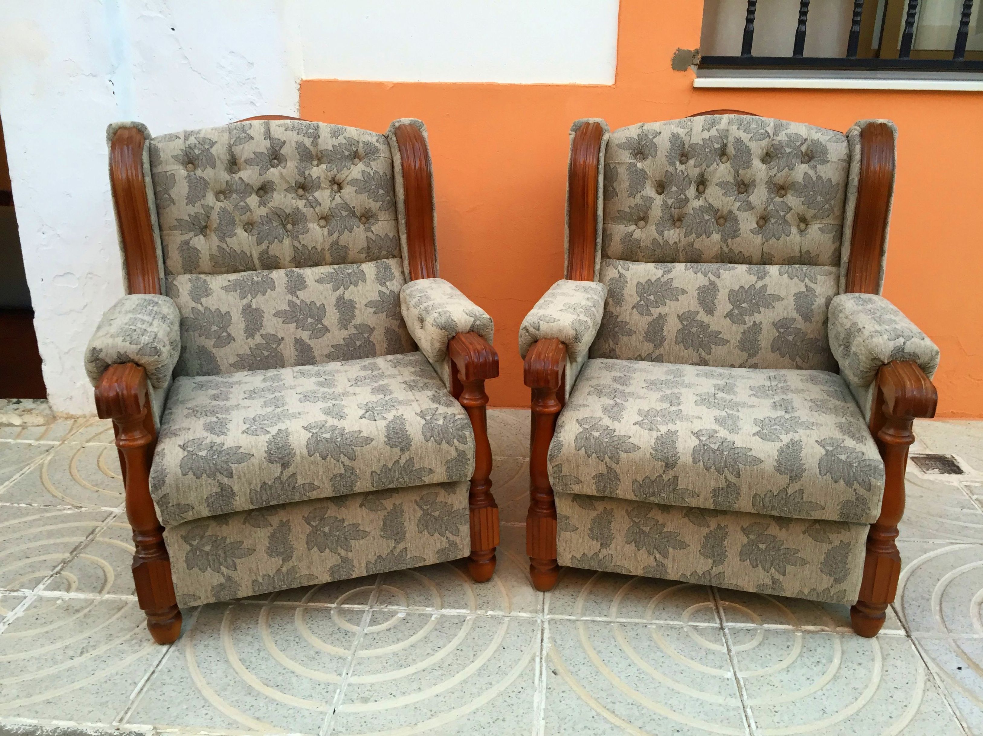 Sillones con capitoné Sillones con capitoné