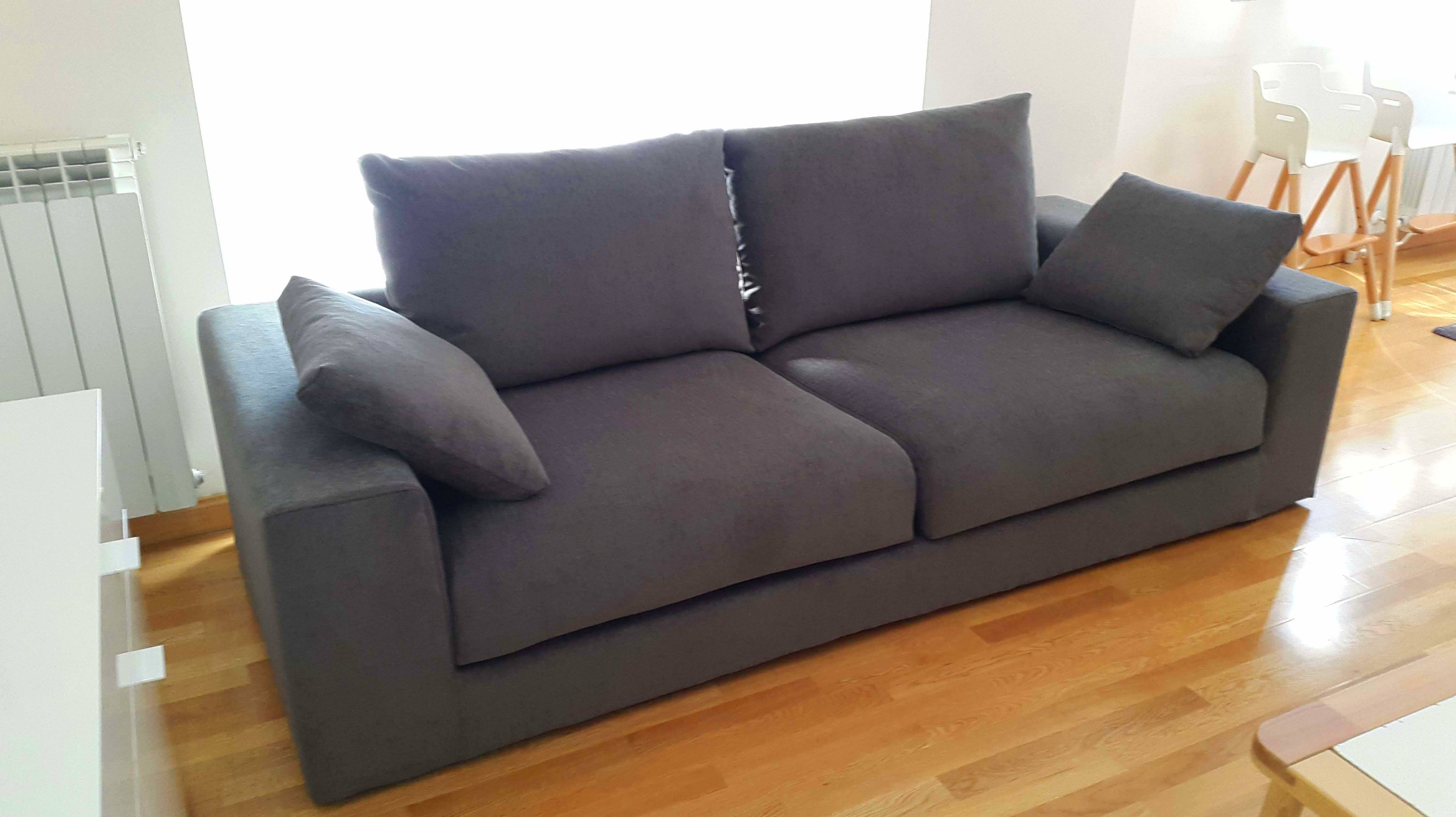 Tapizado de sofá, con tejido chenilla anti mancha Tapizado de sofá, con tejido chenilla anti mancha