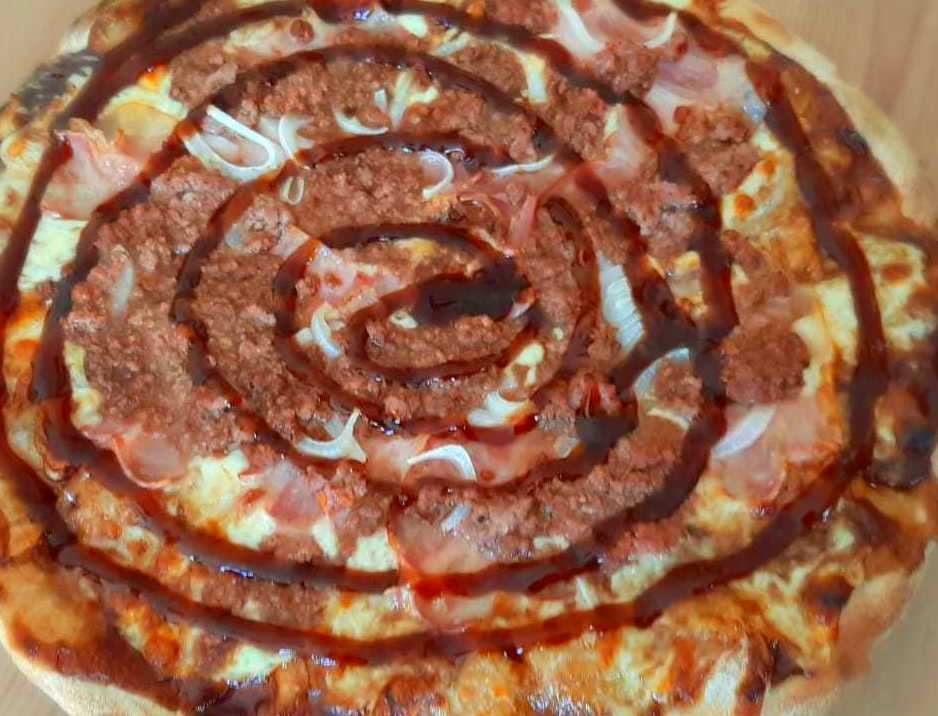 PIZZA BARBACOA DE DE CARNE PIZZA BARBACOA DE DE CARNE