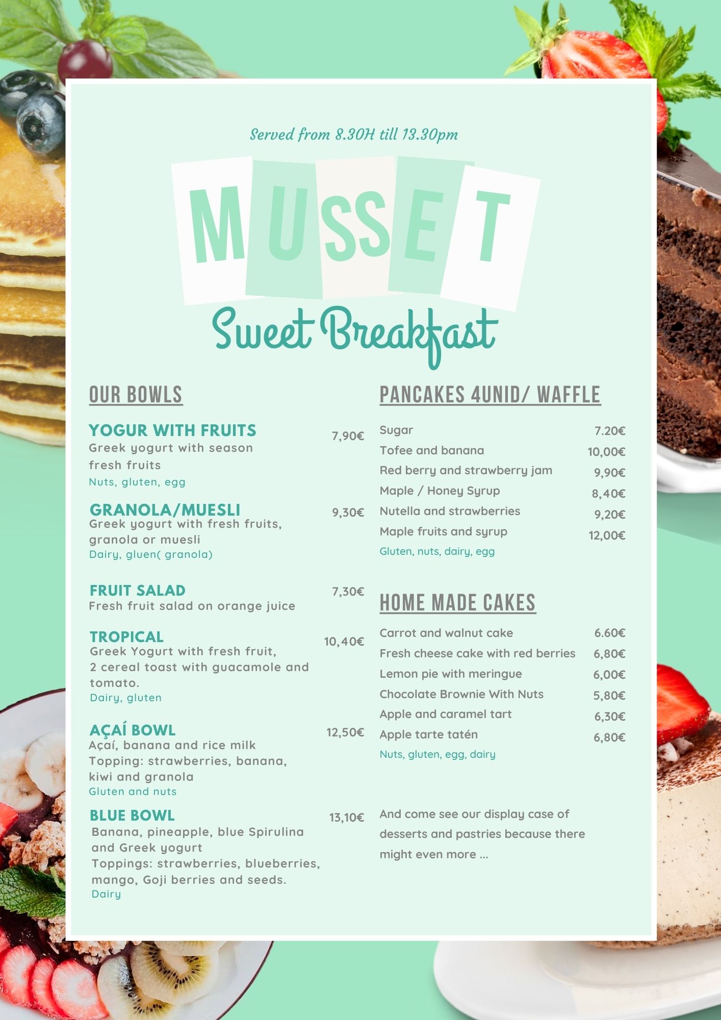 Sweet Breakfast Sweet Breakfast