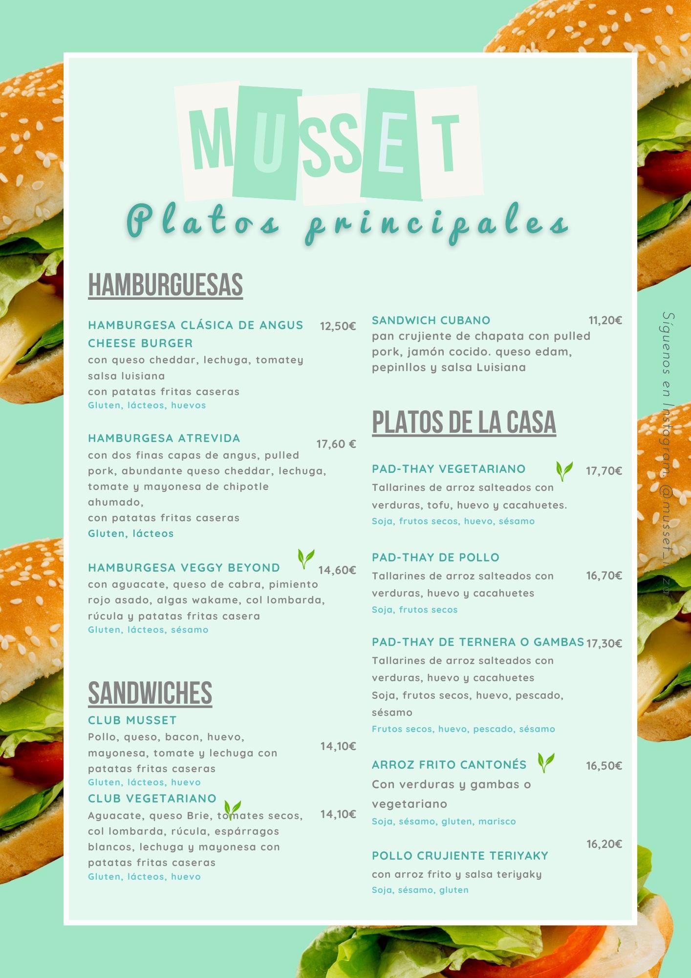 Platos Principales Platos Principales