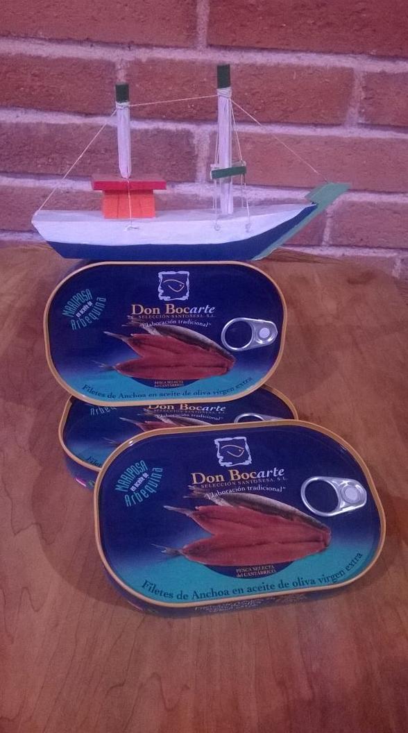 Filetes de anchoa Mariposa extra: Catálogo de López Pascual Filetes de anchoa Mariposa extra: Catálogo de López Pascual