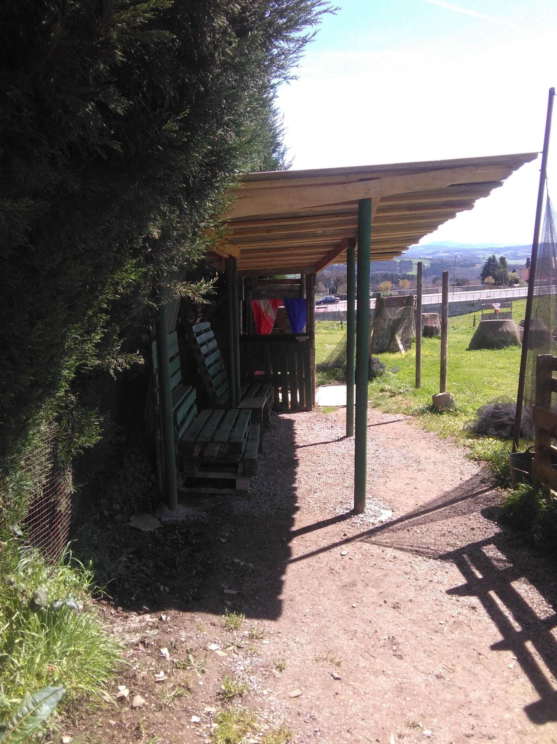 Zona de descanso Paintball Zona de descanso Paintball