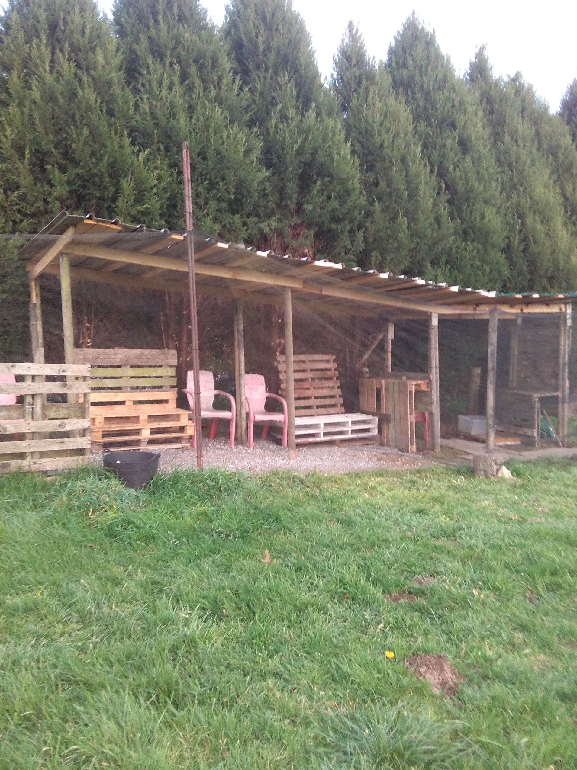Zona de descanso Paintball Zona de descanso Paintball