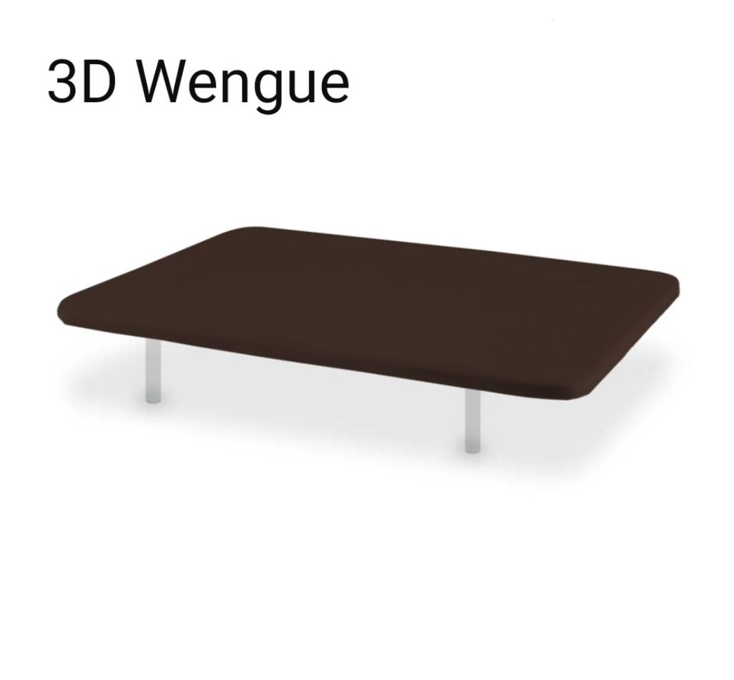 Base Tapizada 3D Wengue Base Tapizada 3D Wengue