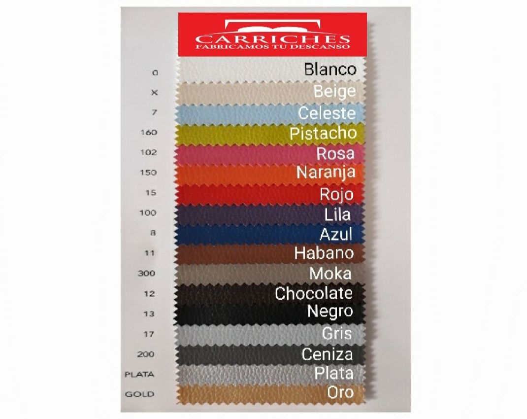 Carta de Colores Polipiel Carta de Colores Polipiel